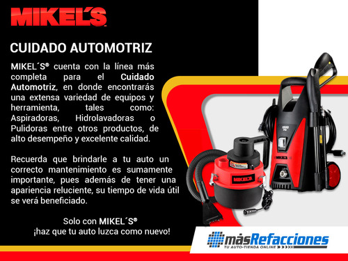 Aspiradora Sólidos Y Líquidos 12 V 160 W Negro/rojo Mikels