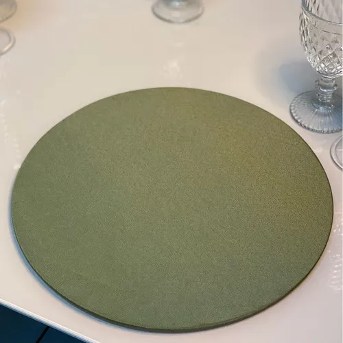 Capas Sousplat Liso Para Base Mdf 35cm Cor Sólida - 6 Peças Menor preço em Capas Sousplat Liso Para Base Mdf 35cm Cor Sólida - 6 Peças