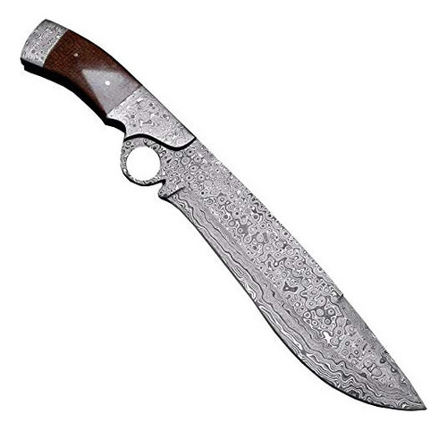 Pal 2000 Knives Cuchillo De Caza De Acero De Damasco Forjado