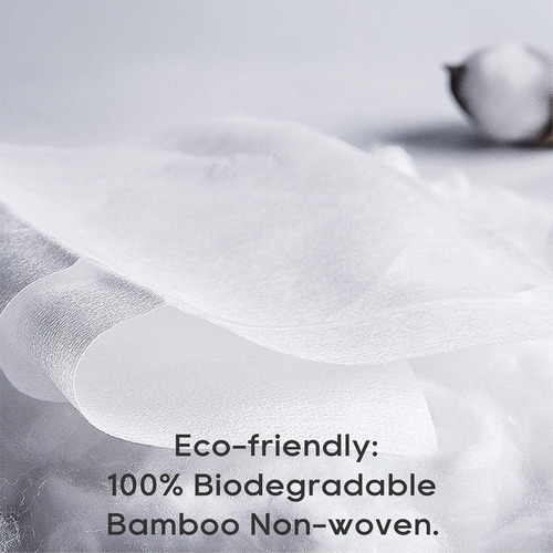 Eco Boom Toallitas De Viscosa De BambĂș, Biodegradables, Sin