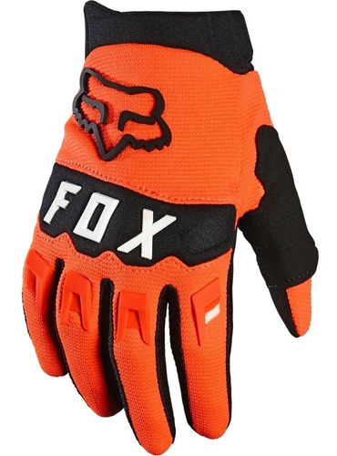 Guantes De Motocross Fox Dirtpaw Orange Original Enduro Nt