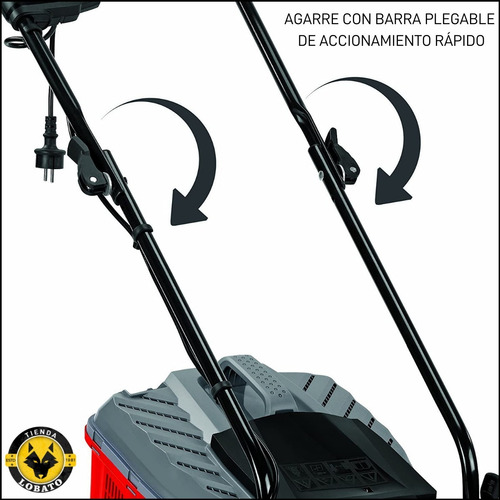 Imagen 6 de 10 de Cortadora De Pasto Eléctrica Einhell Rg-em 1233 1250w Y 230v