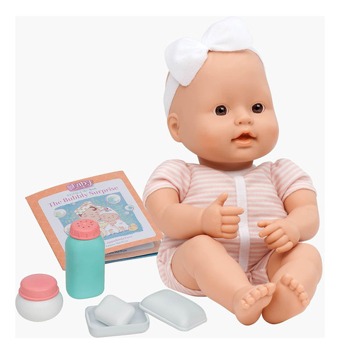 Baby Sweetheart By Battat Bath Time Muñeco Bebé Recién Nacid