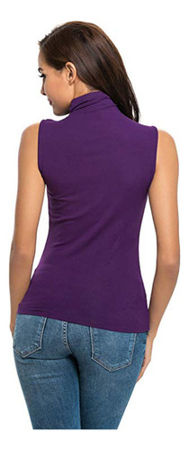 Blusa De Cuello Alto Sin Mangas X Tops 303 Para Mujer 2023