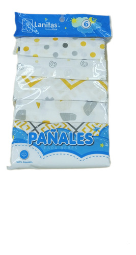 Pañales De Tela Para Bebe Lanitas Y Curity Niña/niño.
