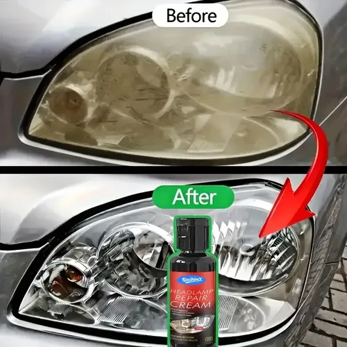 Creme Restaurador De Farol Automotivo Removedor De Riscos E Amarelado