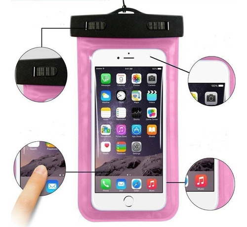 Funda Sumergible Protectora Para Celular Full Colores