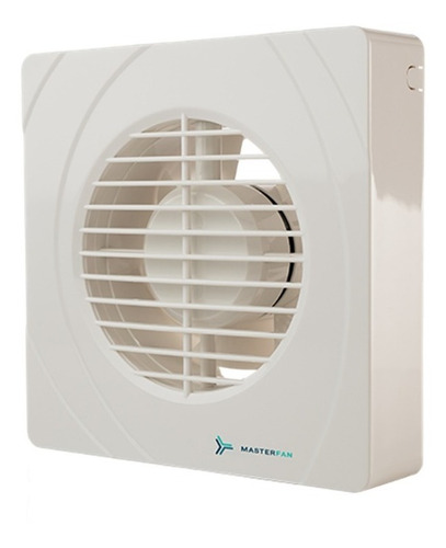 Imagen 1 de 7 de Extractor De Aire 6 Pulgadas Turbo Blanco Masterfan