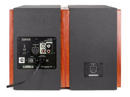 Imagen 2 de 2 de Parlante Edifier R1700BT con bluetooth brown 100V/240V