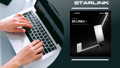 Kit Starlink Antena Satelital