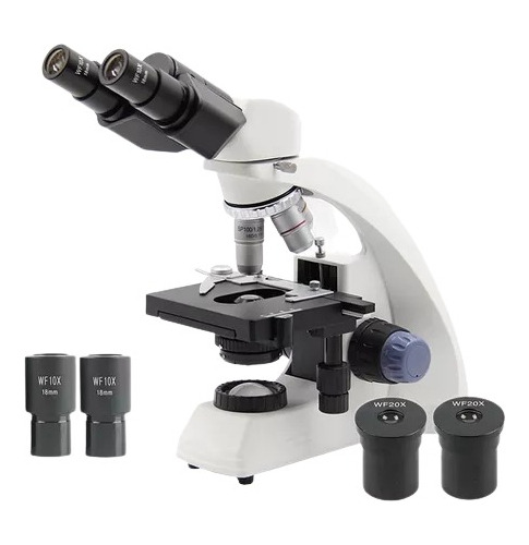 Microscopio Biológico Binocular Para Laboratorio Ess/b/330