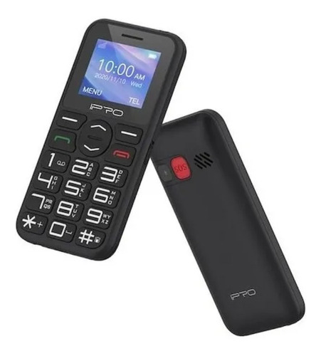 iPro F183 Dual SIM 32 MB negro 32 MB RAM