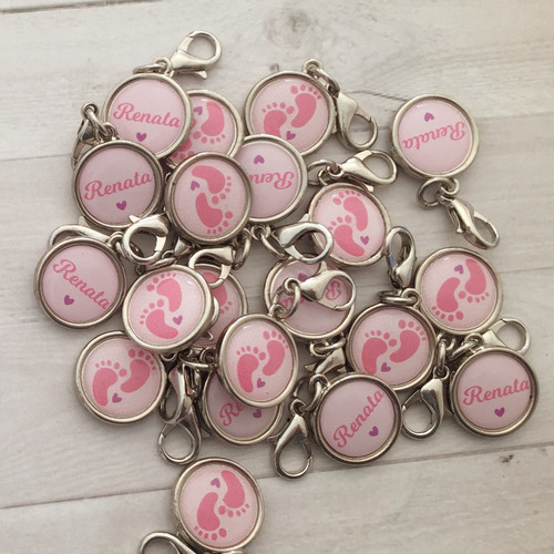 25 Medallas Personalizado Con Nombre Con Gancho Woodland