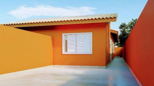Imagem 2 de 4 de Casa Nova Com Piscina Em Itanhaém Ac F Bancário -8483