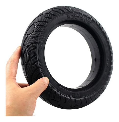 Pneu Contínuo Do Pneu 200x50 Do Trotinette De 8 Polegadas