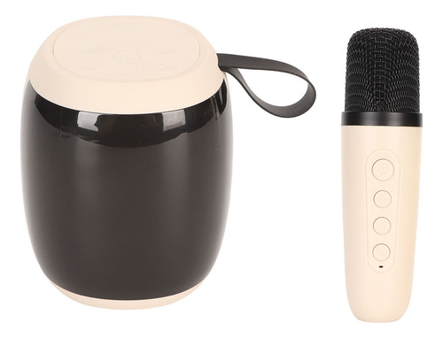 Mini Máquina De Karaokê Com Microfone E Alto-falante Rgb Sin