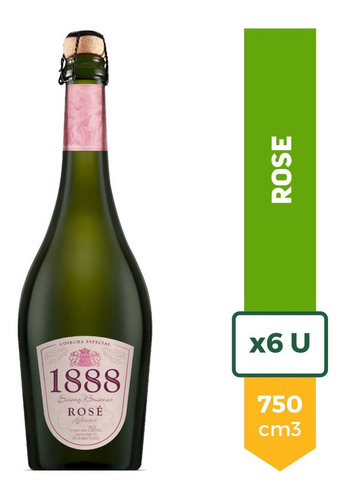 Sidra 1888 Rose Saenz Briones Cosecha Especial 750ml Caja X6