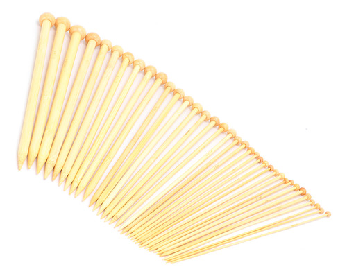 Conjunto De Tricô Yarn Needles, 36 Unidades, 18 Tamanhos, Po
