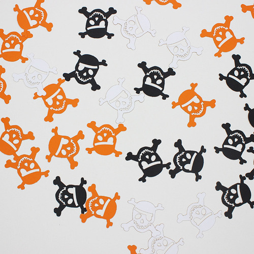 Pink Bones, Adorno De Confeti Para Halloween, Diseño De Cala