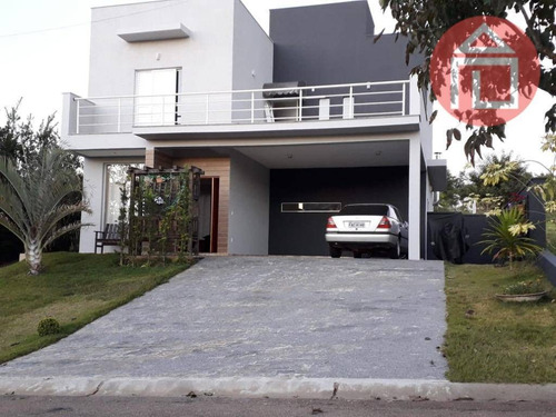 Imagem 1 de 9 de Sobrado Com 3 Dormitórios À Venda, 202 M² Por R$ 1.200.000,00 - Condomínio Terras De Santa Cruz - Bragança Paulista/sp - So0047