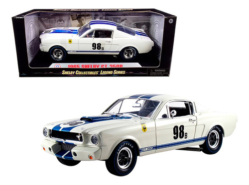 Ford Shelby Gt 350r 1965 98 Shelby Collectibles Escala 1:18