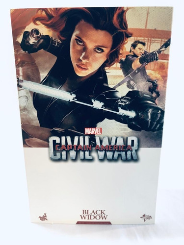 Boneco Black Widow Civil War Ca3 Hot Toys 1/6 Marvel Mms365