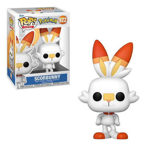 Funko Pop! Games Pokemon Scorbunny #922 Original 