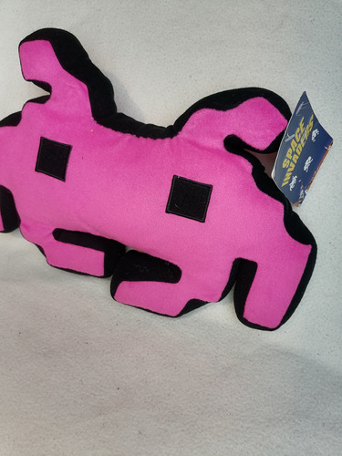 Peluche Original Space Invaders Pms Video Juegos 23x35cm