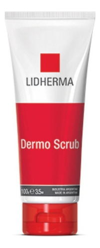 Dermo Scrub Lidherma. Exfoliante Facial. Limpieza Profunda Momento de aplicación Día/Noche Tipo de piel Seca / Normal / Grasa / Mixta