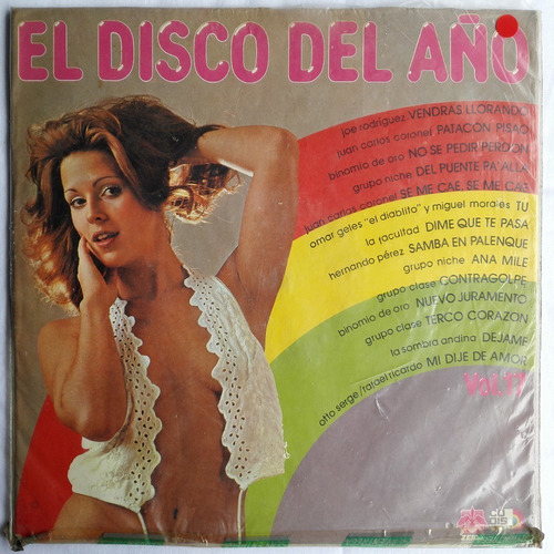 Disco Lp Original El Disco Del Año Volumen 17