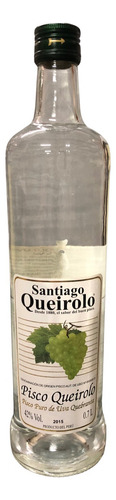Pisco Peruano Queirolo De Uva Quebranta 700ml