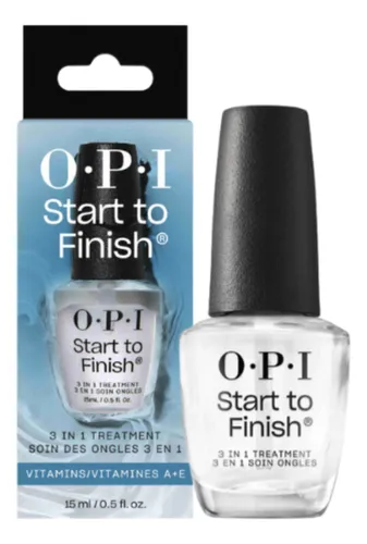 Start To Finish  3 En 1 Tratamiento Para Uñas Opi