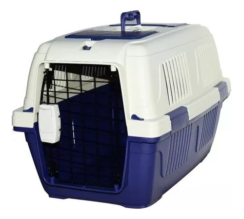 Jaula Transportadora Kennel Perro Gato 63x41x40cm 1370 6 Pza