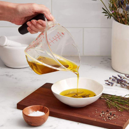 Taza Medidora De Plástico Transparente Para Cocina 250ml