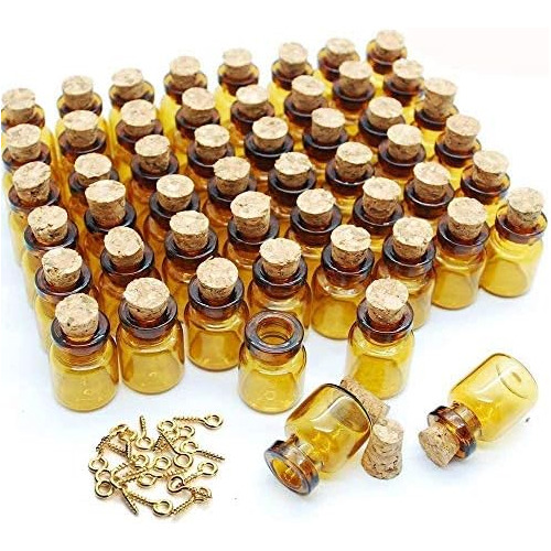 **60 Piezas De Latas De Té Mini De 1 Ml, Botellas De V...