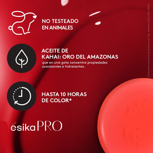 Imagen 9 de 9 de Ésika Labial Líquido Hidratante Hidracolor Óleo, 3 Ml