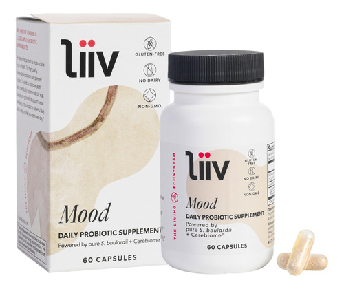 Liiv Mood Probiotics For Digestive Health & Occasional Stres