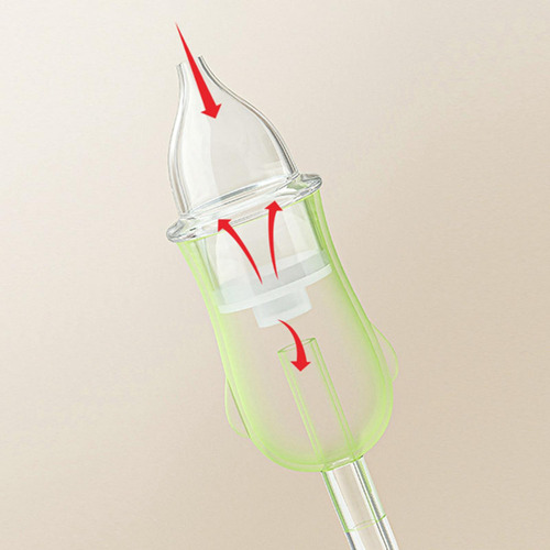 Dispositivo De Sucção Nasal Forte Sucção Manual Verde