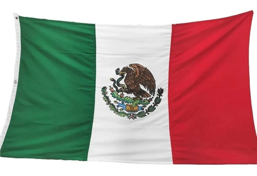 Bandera De Mexico Para Intemperie De 3.00x5.00