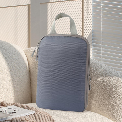 Paquete De 4 Bolsas De Almacenamiento De Compresión, Gris