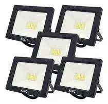 Comprar Pack X 5 Reflector Led Exterior 20w Ip65 Patio Frente Garage