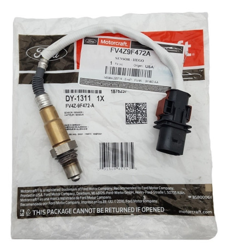 Sensor De Oxigeno Focus 16-18 Lincoln Mkc 17-19 2.3l Turbo