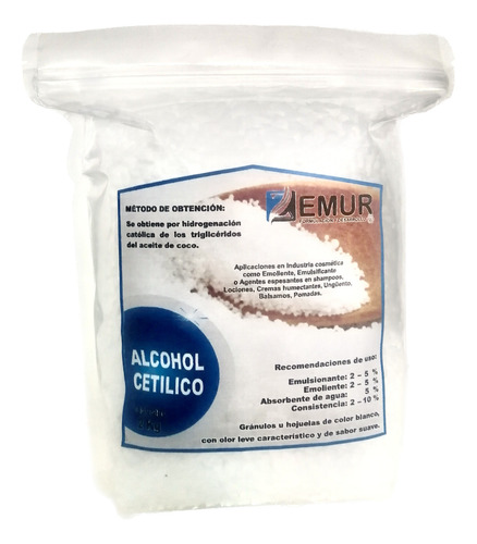 Alcohol Cetilico  2 Kg ( Grado Cosmetico)