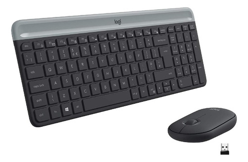 Kit Teclado Y Mouse Inalambrico Logitech Mk470 Usb Español