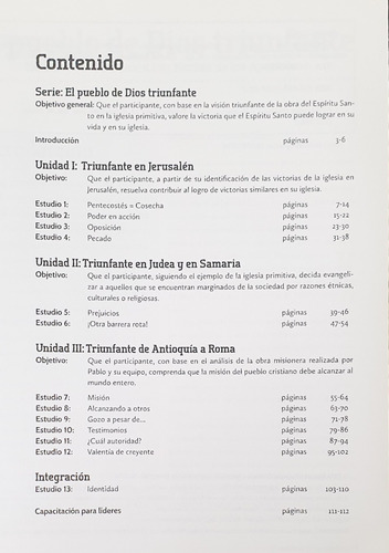 Material De Enseñanza Bíblica El Pueblo De Dios Triunfante