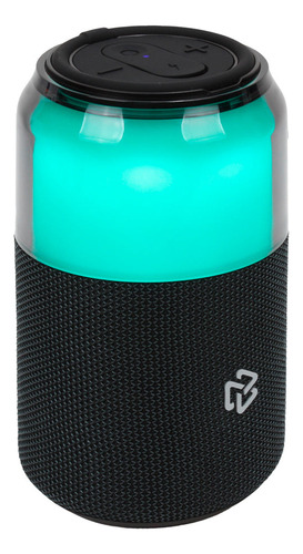Bocina STF Bolt portátil con bluetooth negra 127V