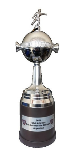 Copa Libertadores Edición San Lorenzo Copas Ganadas 35cm 