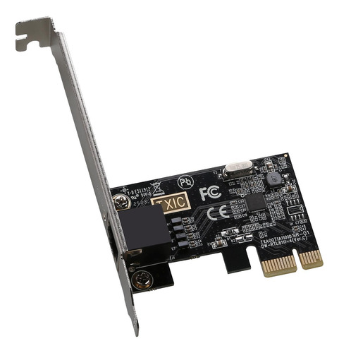Placa Adaptadora De Rede Pci Express Conversor De 1 Porta