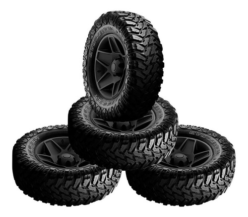Pack 4 Llantas Evolution Mtt Mud Cooper Lt265/75r16 120q