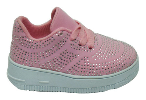 Tenis Infantil Brillos Rosa Mod: 26 1030